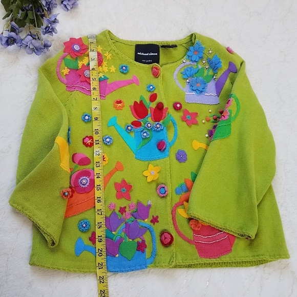 Michael Simon New York Vintage Garden Cardigan - Picture 4 of 8